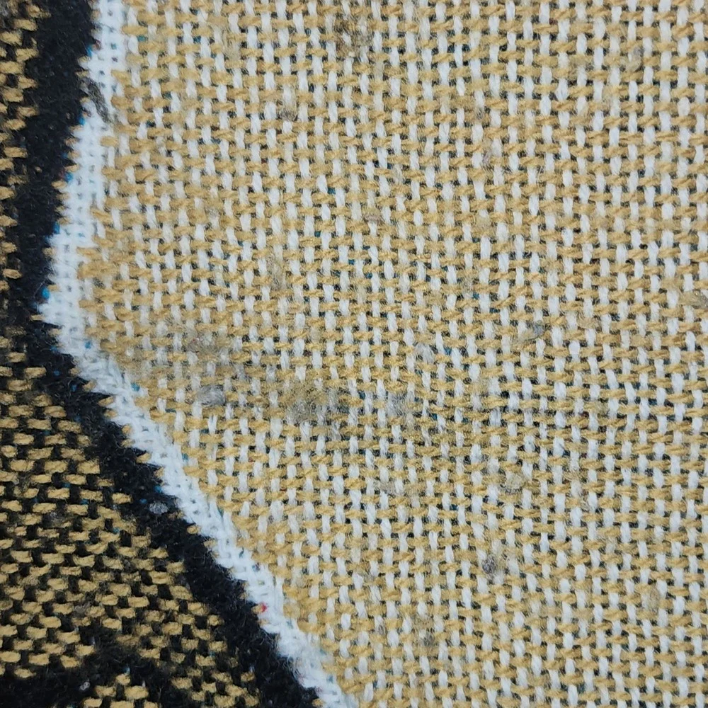 Scooby-Doo Woven Tapestry Throw Blanket Unisex OS Tan Good Vintage Fringed 90s